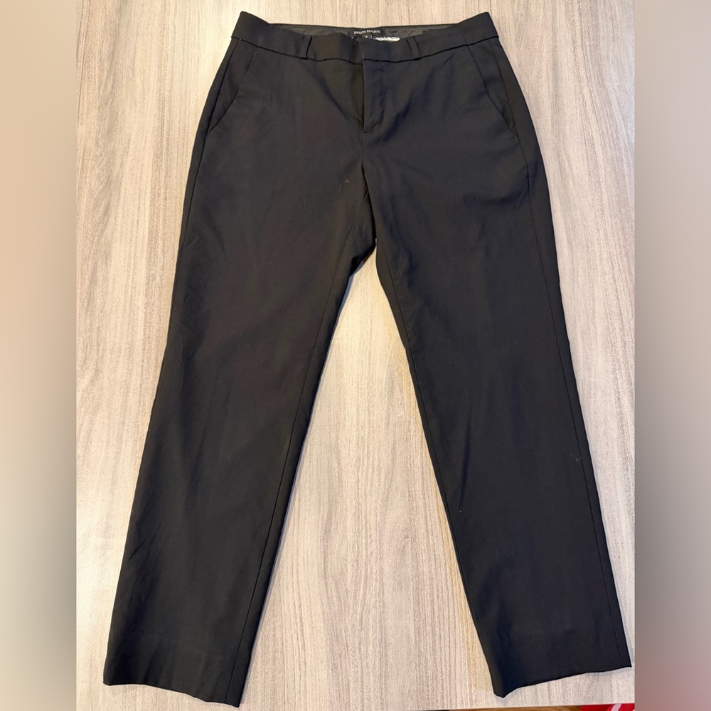 Banana Republic Factory Black Avery Ankle Pant, size 4 - Picture 2 of 11